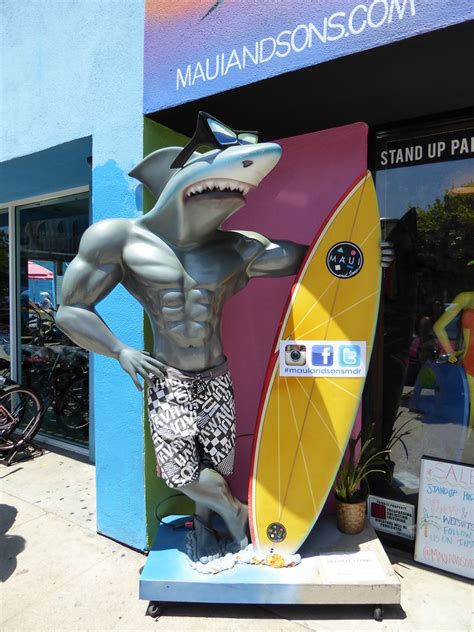 Maui and Sons MDR Shark, Venice Beach | twitter.com/mauiands… | Flickr