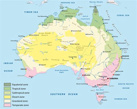 Mapa De Australia Con Ciudades | Images and Photos finder