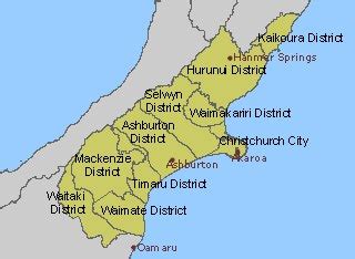 Map of Canterbury Region | Discover The Delights Of Peeling Back History