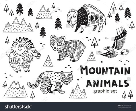 57 Coloring Pages Of Mountain Animals For Free - Hot Coloring Pages