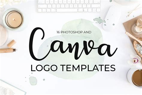 Amazing Canva logo templates. The pack contains 36 logos in PSD and ...