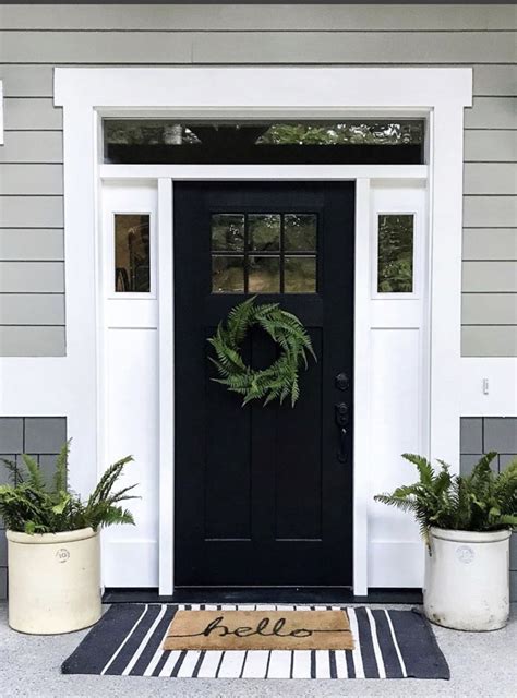 The Farmhouse Front Door: A Simple Statement that Speaks Volumes