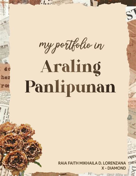 Araling Panlipunan Calligraphy