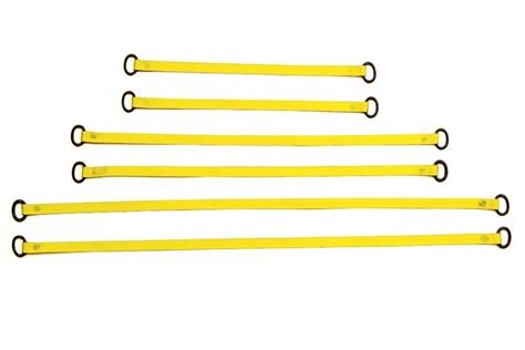 Lifting Straps (Set of 6) - Yellow