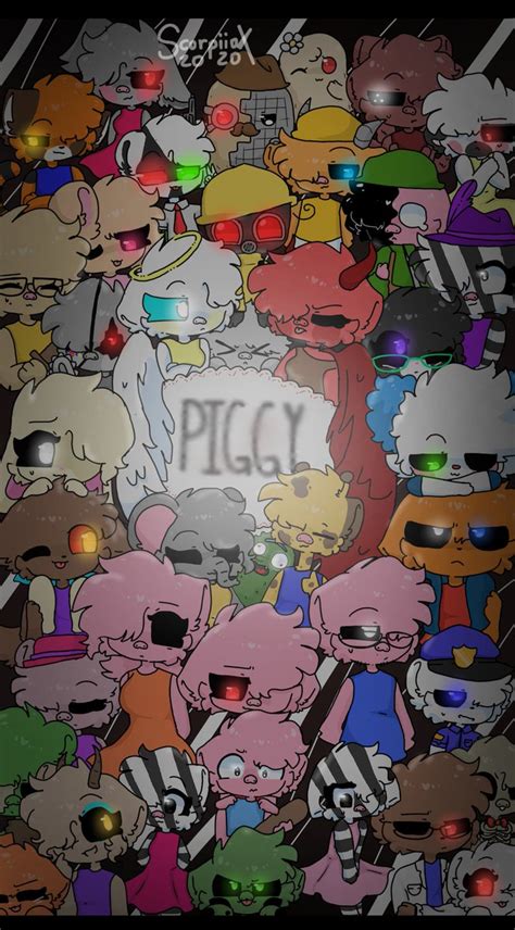 Roblox Piggy Wallpaper All Characters