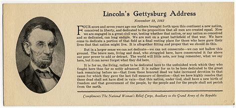 abraham lincoln's gettysburg address pdf - Google Search | Gettysburg ...