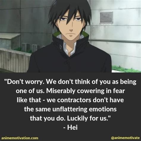 The 19 Most Classic Darker Than Black Quotes For Anime Fans