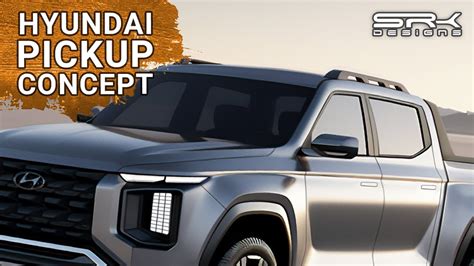 2025 Hyundai Pickup Truck Concept - Rendering | SRK Designs - YouTube