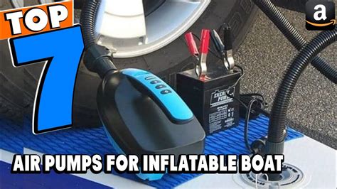 Top 5 Best Air Pumps for Inflatable Boat Review In 2024 - YouTube