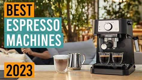 Best Espresso Machine 2023 - Top 5 Best Espresso Machines 2023 - YouTube