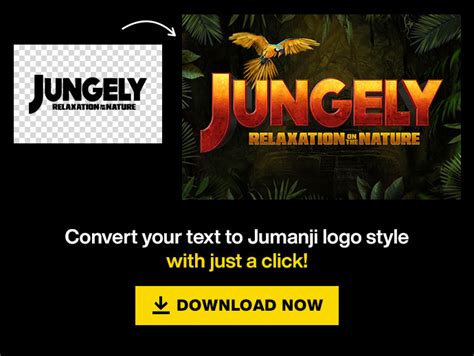 Jumanji Font FREE Download + (PSD Style) | Hyperpix