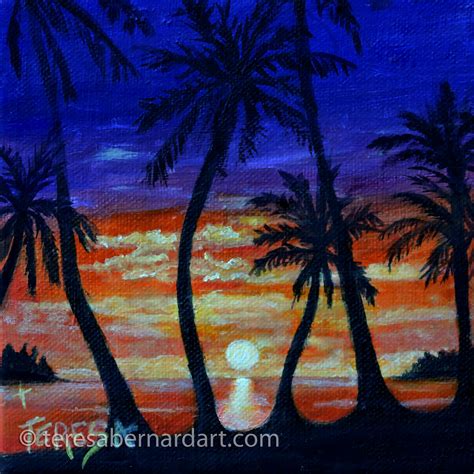 Oil Paintings Of Sunset