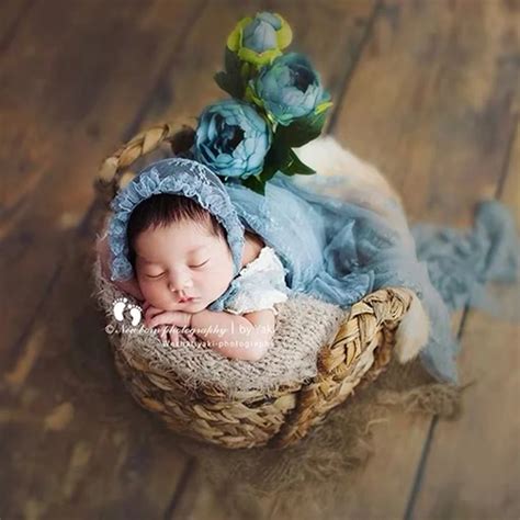 Newborn Baby Photography Handmade Basket Props Infant bebe fotografia ...