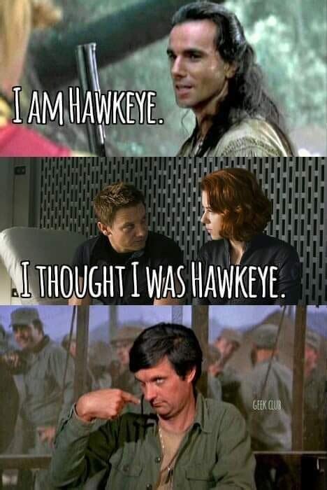 Who is Hawkeye? : r/memes