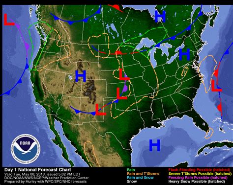 Weather Map Symbols Fronts