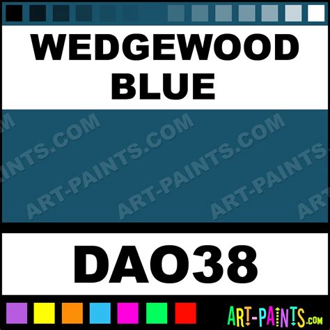 Wedgewood Blue DecoArt Acrylic Paints - DAO38 - Wedgewood Blue Paint ...