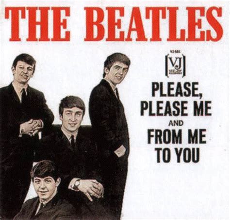 Please Please Me single artwork – USA | The Beatles Bible