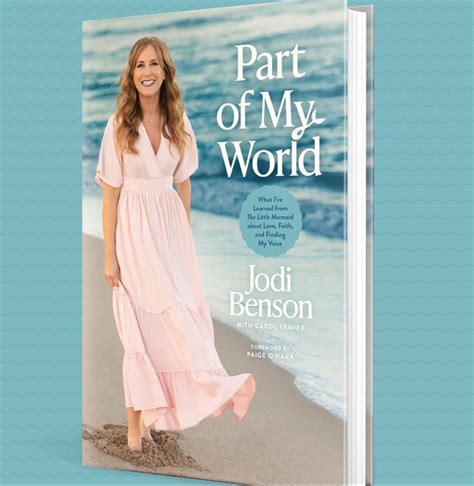 Disney Legend, Jodi Benson's Autobiography "Part of My World" Coming ...