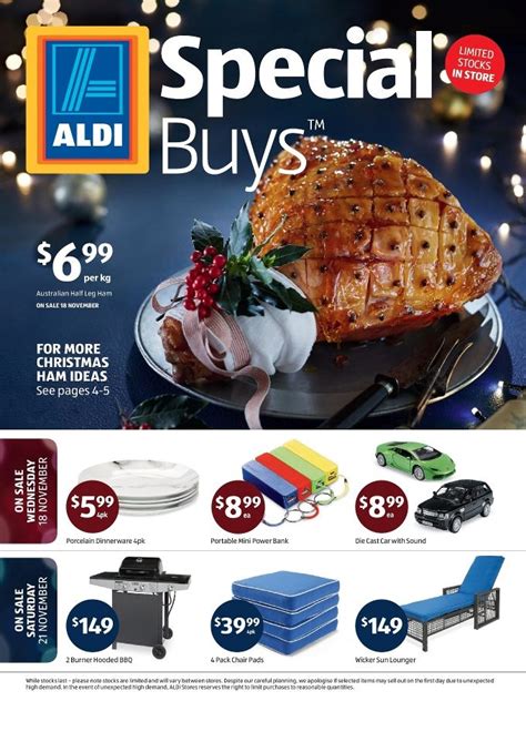 ALDI Special Buys Week 47 2015 - Catalogue AU