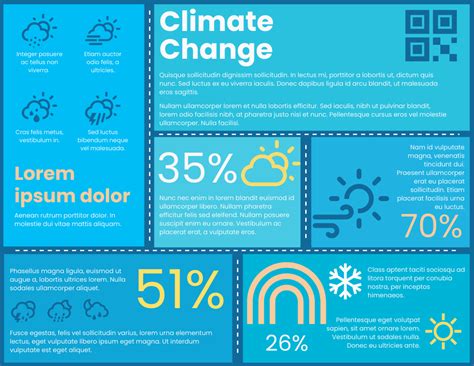 Climate Change Infographic Template