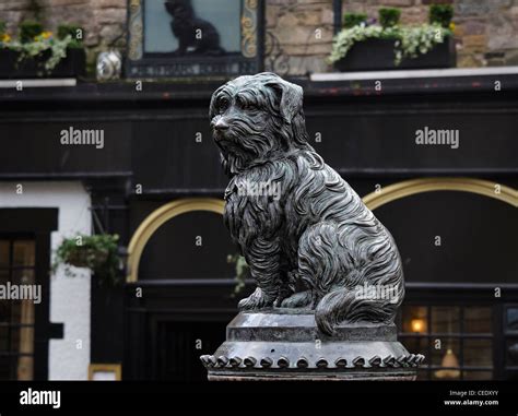 Greyfriars Bobby Statue Stock Photo - Alamy