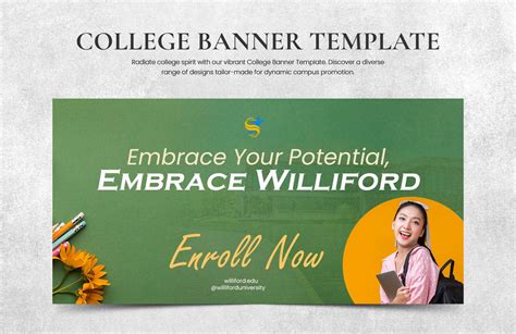 College Banner Template in Illustrator, PSD, PNG - Download | Template.net