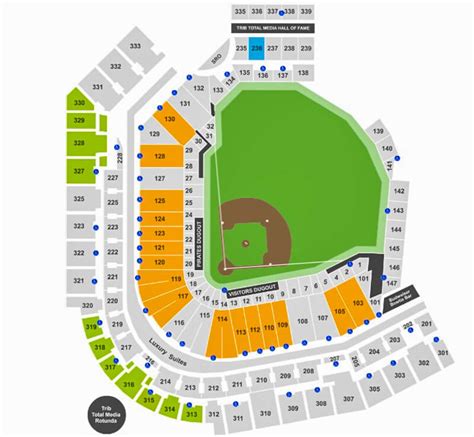 Pnc Park Seating Map Rows – Two Birds Home