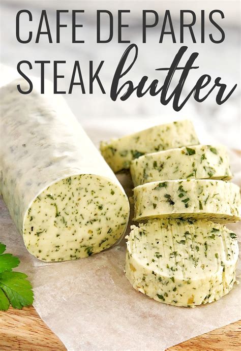 Cafe de Paris Butter | Butter recipes homemade, Herb butter recipe ...