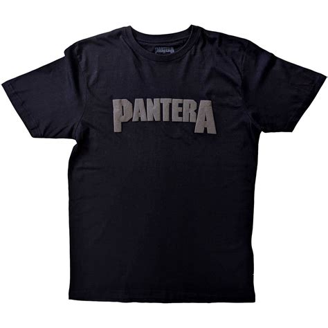 Pantera 'Logo' (Black) Hi-Build T-Shirt | Eyesore Merch