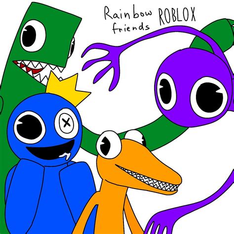 Rainbow friends roblox | Dibujo de dumbo, Imagenes infantiles de ...