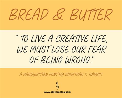 Bread And Butter Font - MakersType