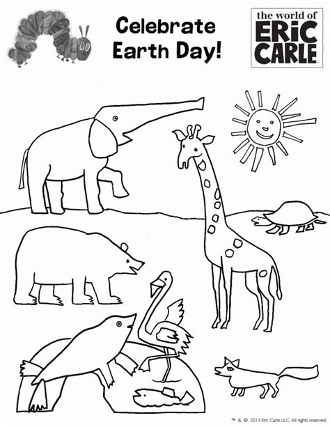 Eric Carle Coloring Pages Printable