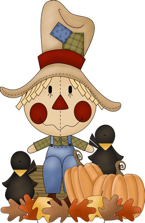 scarecrow 5 | Fall clip art, Creative scrapbook, Cartoon clip art