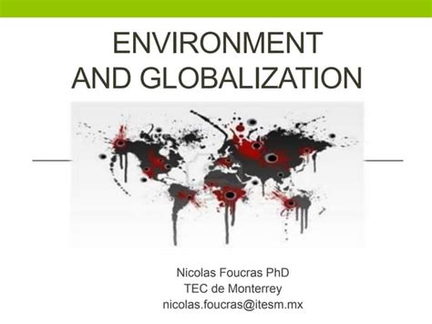 Globalization and Environment