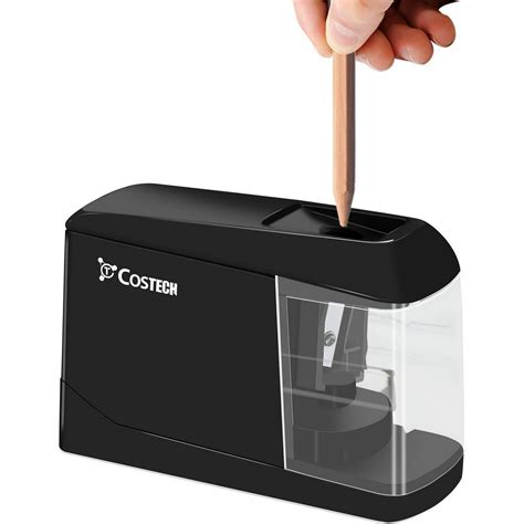 Costech Electric Pencil Sharpener - Portable Battery Operated or ...