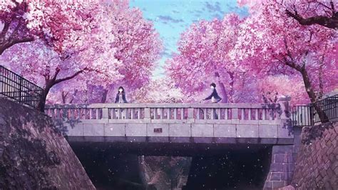 Free Cherry Blossoms Anime Scenery Wallpaper Downloads, [100+] Cherry ...