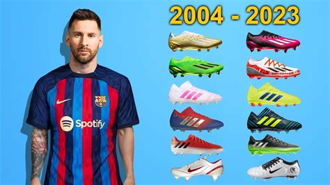 LIONEL MESSI - New Soccer Cleats & All Football Boots 2004-2023 - Win ...