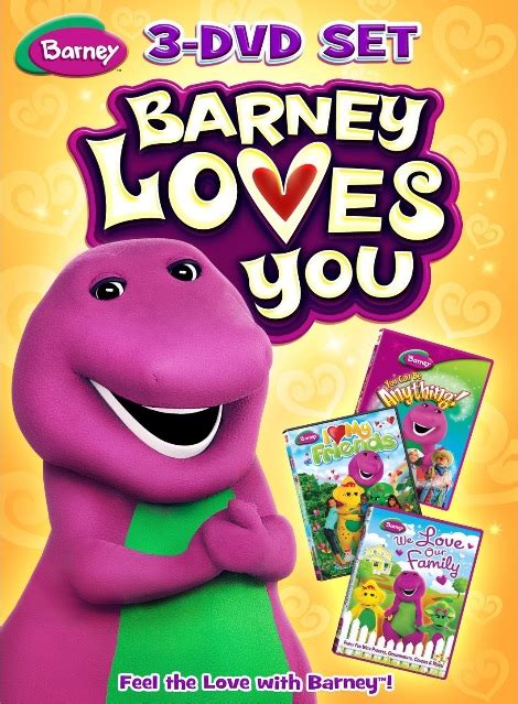 BARNEY LOVES YOU 3 DVD SET REVIEW & GIVEAWAY - Mama to 6 Blessings