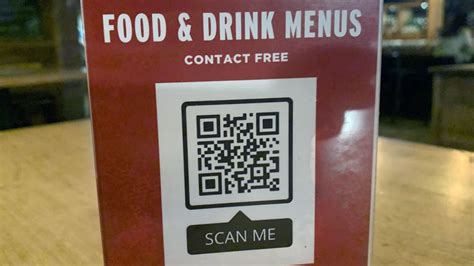 Qr Code Restaurant Menu / Qr Code Nfc Menu Discs Hands Free Menu ...