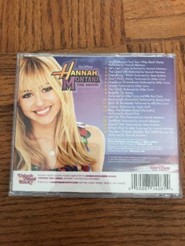 Hannah Montana The Movie Soundtrack Cd - CDs