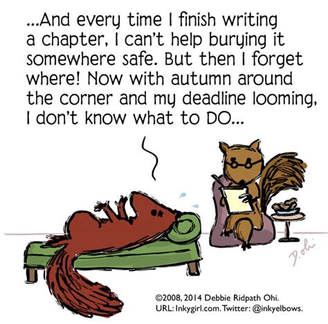 Comic: Squirrel Writers - Inkygirl: Guide For Kidlit/YA Writers ...