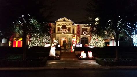 Highland Park Christmas Lights, Dallas