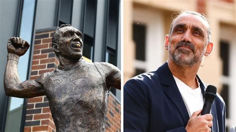 AFL 2023: Legend Adam Goodes’ ‘war dance’ immortalised in bronze statue ...