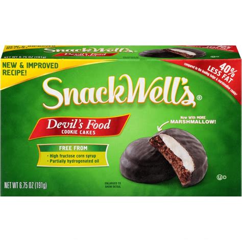 SnackWell's Devil's Food Cookie Cakes 6.75oz PKG | Garden Grocer