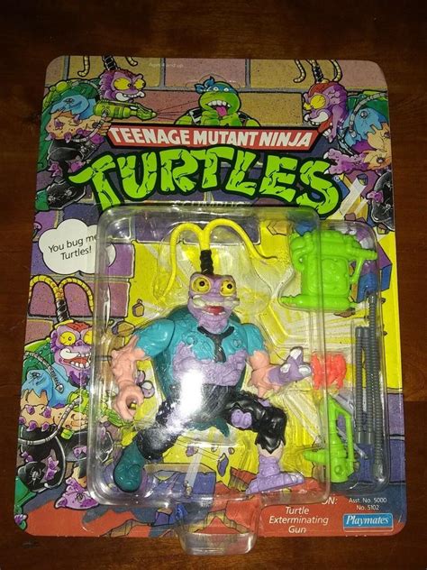 1990 Playmates TMNT Scumbug action figure Unpunched Card T3-4 UNOPENED ...