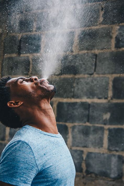 640x960px | free download | HD wallpaper: man spitting water, man in ...