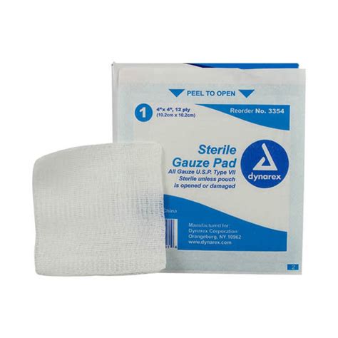 Gauze Pad - 2x2 - 100bx • Medix BC • First Aid Supplies & Service