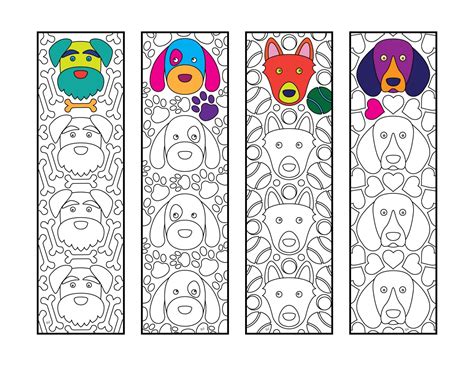 ️Animal Bookmark Coloring Pages Free Download| Gambr.co