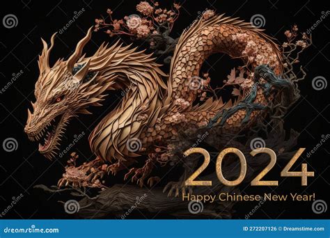 Chinese New Year 2024 Dragon Wallpaper - Opal Tracee