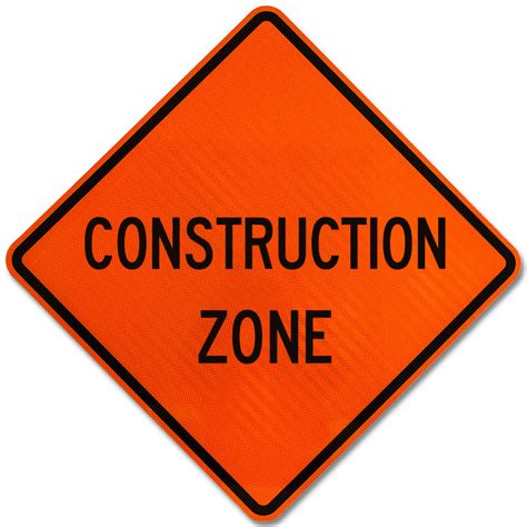 Printable Construction Zone Signs